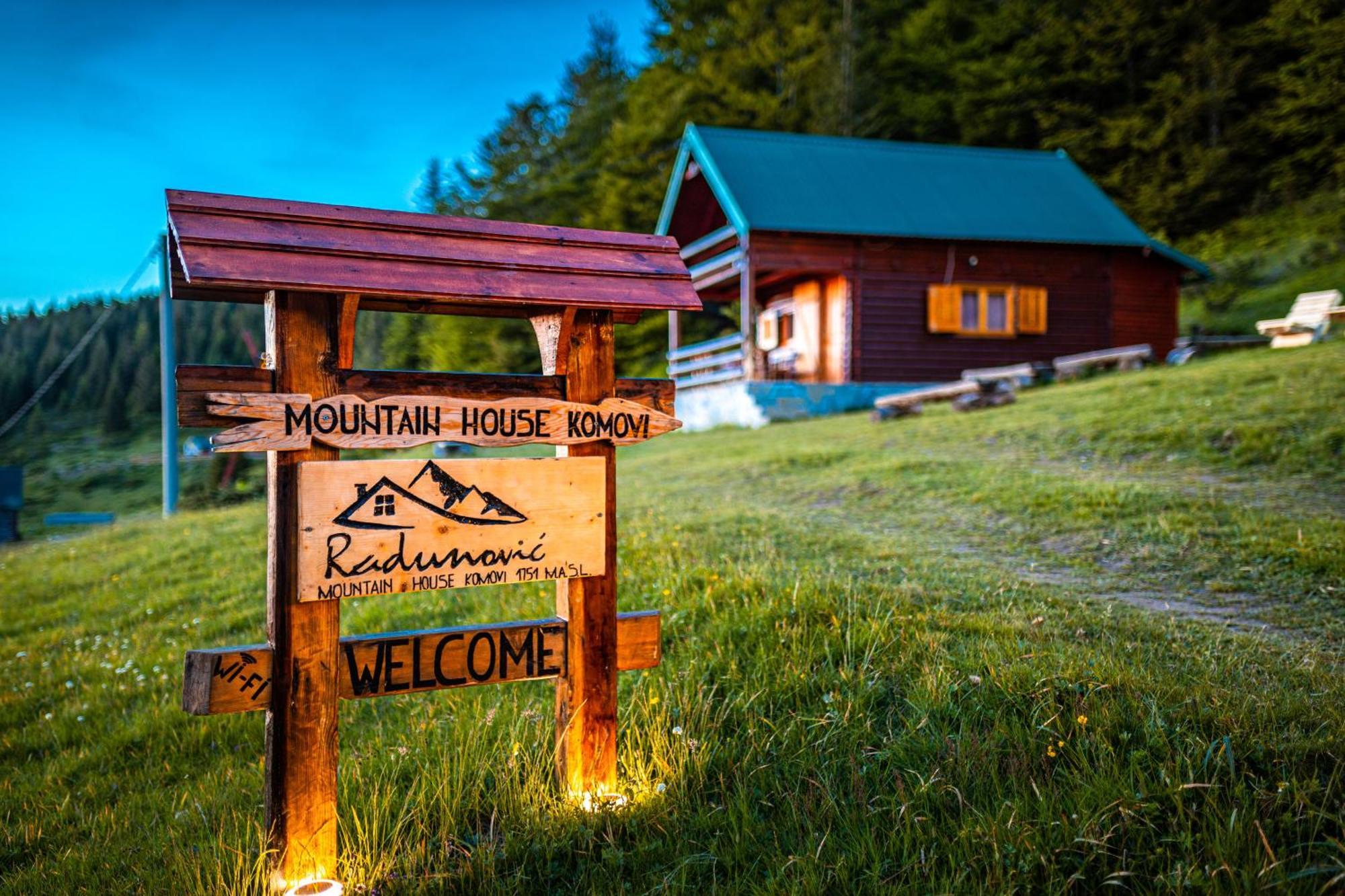 Mountain House Komovi-Radunovic Andrijevica 外观 照片